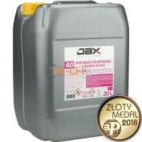 PŁYN MYJĄCY DO ZMYWAREK BISTRO Z AKTYWNYM CHLOREM JAX40 20l