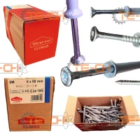 SM-06080 6x80 100szt Kołki szybkiego montażu KLIMAS Wkręt-Met