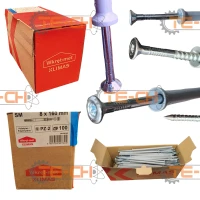 SM-08160 8x160 100szt Kołki szybkiego montażu KLIMAS Wkręt-Met