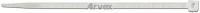 Opaska zaciskowa kablowa biała 4,8x178 Arvex OK 04. 8/178