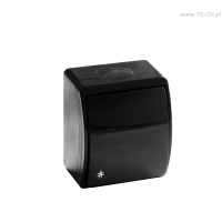 Włącznik światła krzyżowy n/t IP44 czarny