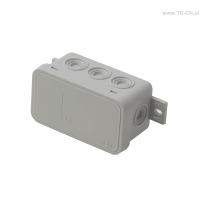 Puszka natynkowa hermetyczna 80x45x41mm IP54