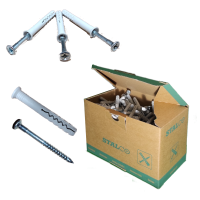 Kołki szybkiego montażu KSM STALCO 10x200 50szt