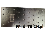 Płytka perforowana łącznik płaski PP10 80x180x2 mm
