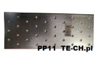 Płytka perforowana łącznik płaski  PP11 80x200x2 mm