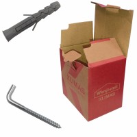 Kołki do podłoży pełnych 6x30mm z hakiem prostym PX-06 200szt