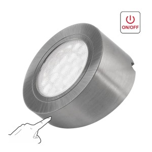 OVAL LED z dystansem MASTER SKOS 12VDC, 2,0W stal