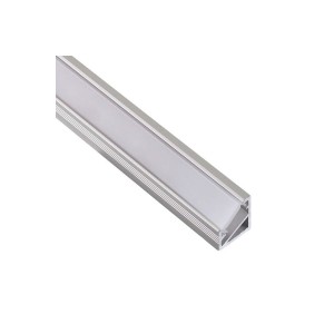 PROFIL TRILINE MINI 2M, KĄTOWY ALUMINIUM MLECZNY,