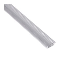 PROFIL INLINE Z LED 2M, WPUSZCZANY ALUMINIUM, TRAN