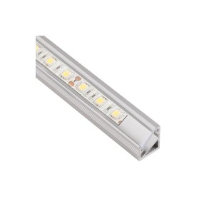 PROFIL TRILINE MINI 3M, KĄTOWY ALUMINIUM TRANSPARE