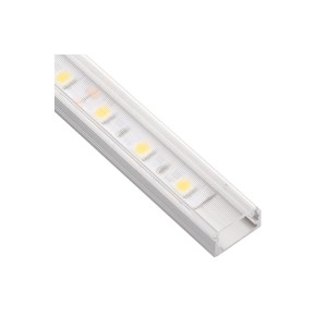 PROFIL LINE XL 3M, NAKŁADANY ALUMINIUM TRANSPARENT