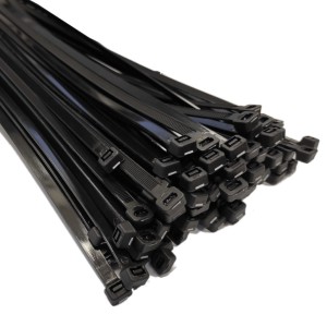 OPASKI KABLOWE ZACISKOWE UV 7,6x200 CZARNE