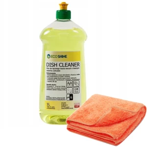 DISH CLEANER 1L butelka  TE-CH + mikrofaza 30x30