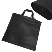Torba włókninowa siatka na zakupy 40x38x10 czarna 1szt