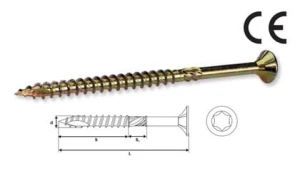 WHT-6.0*240 WKRĘT HARTOWANY TORX 6.0x240    (100)