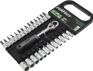 77627 ZESTAW 1/4" - 27el. NASADEK "PERFECT"