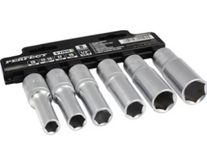 77012 KOMPLET 1/2"-.6el.NASADEK DŁUG. "PERFECT"