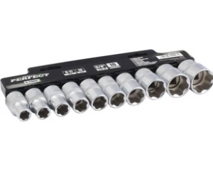 77009 KOMPLET 3/8"-10el.NASADEK "PERFECT"