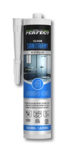 64803 SILIKON SANITARNY NEUTRALNY BIAŁY 280ml PERF
