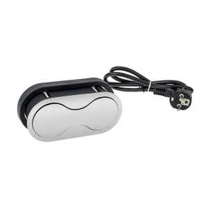 EIGHTBOX stal drapana, 1 x gniazdo FR, 1 x USB, pr