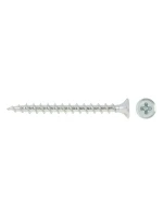 WPCV-B-R-40035 100szt Wkręt z ryflami do mocowania w elementach pcv 4x35