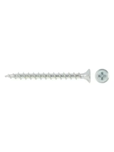WPCV-B-R-40025 100szt Wkręt z ryflami do mocowania w elementach pcv 4x25