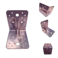 KPW10 1szt kątownik wzmocniony ciesielski 105x105x90x2mm