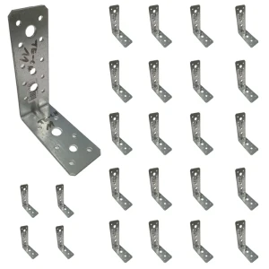 KPW11 25szt kątownik wzmocniony ciesielski 120x90x40x2,5mm