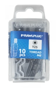 RT-TBIT-T25/M6 Groty typu T25 45mm gwint M6 opakowanie 10szt TX25 45MM GROT M6