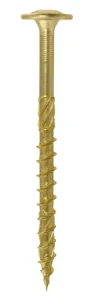 Wkręt ciesielski do drewna 10x380 łeb talerzowy TORX WKCP-10380 1szt