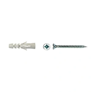 100 szt SM0PBSN0106040353 6x30/4x35 Koszulka kołka rozporowego z kołnierzem z wkrętem uniwersalnym