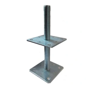 Podstawa słupa z gwintem 160x160x250x4,0 / M24 TZPSR16o
