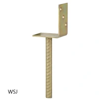 Wspornik słupka jednostronny stały 50x60x100x4,0 TZWSJ