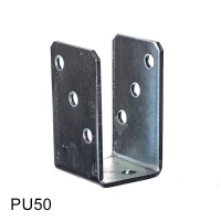 Wspornik słupka "U" 50x60x100x4,0 TZPU5 