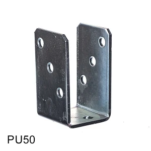 Wspornik słupka "U" 50x60x100x4,0 TZPU5 