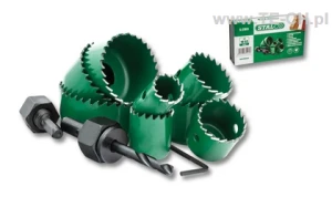 Otwornice do drewna komplet 19-63mm STALCO 27911