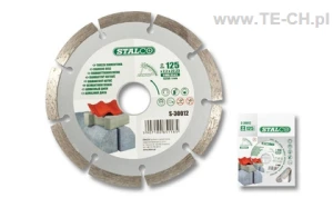 Tarcza diamentowa segmentowa 125x1,9x22,23mm