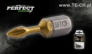 KOŃCÓWKA PH 2x25 TITANIUM DO WKRĘT. "PERFECT"