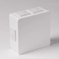 Puszka hermetyczna natynkowa 86x86x40mm IP55 biała
