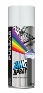 Cynk SPRAY ANTYKOROZYJNY bez domieszek aluminium PULSAR 400ml