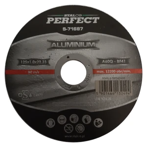 TARCZA KORUNDOWA DO CIĘCIA ALUMINIUM 125 x 1 mm