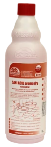 Uniwersalny preparat do czyszczenie łazienek toalet sanitariatów SANI ACID AROMA DRY 1l butelka