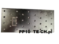 Płytka perforowana łącznik płaski PP10 80x180x2 mm