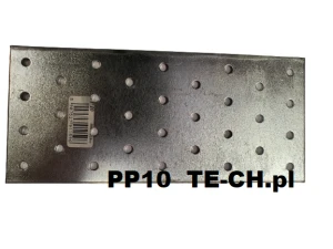 Płytka perforowana łącznik płaski PP10 80x180x2 mm