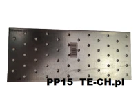 Płytka perforowana łącznik płaski PP15 100x240x2 mm