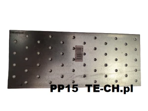 Płytka perforowana łącznik płaski PP15 100x240x2 mm