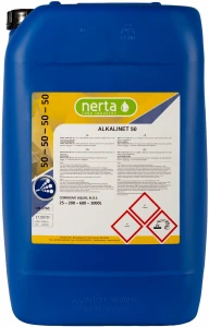 Środek do mycia i usuwania zabrudzeń organicznych NERTA  ALKALINET 50 25L