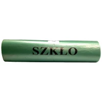 WORKI NA ŚMIECI ZIELONY szkło segregacja 120l 25sz